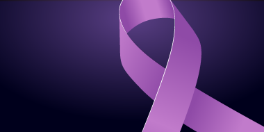 Purple ribbon