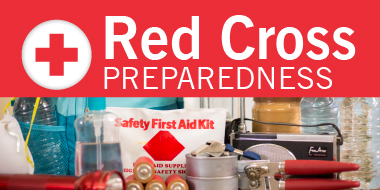 emergency kit items, backpack, first aid, lantern, bandaids, more