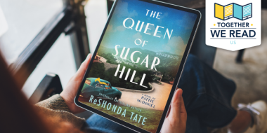 Tablet with book cover The Queen of Sugar Hill